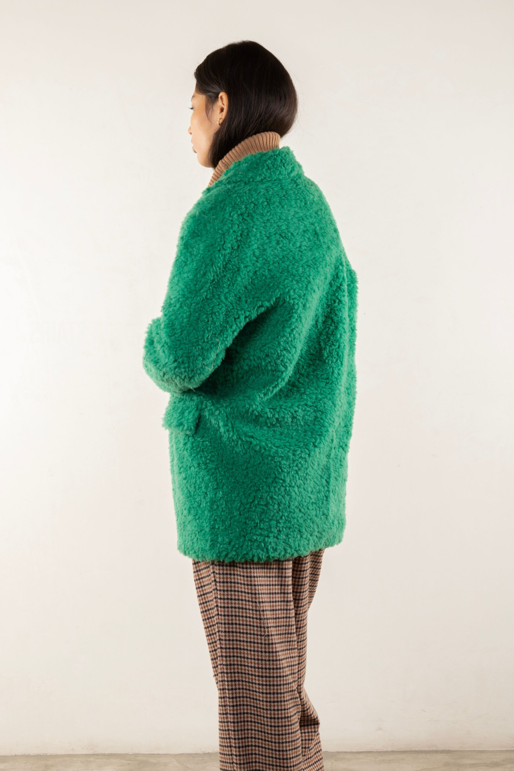 FUR GREEN Jacket by Alexis