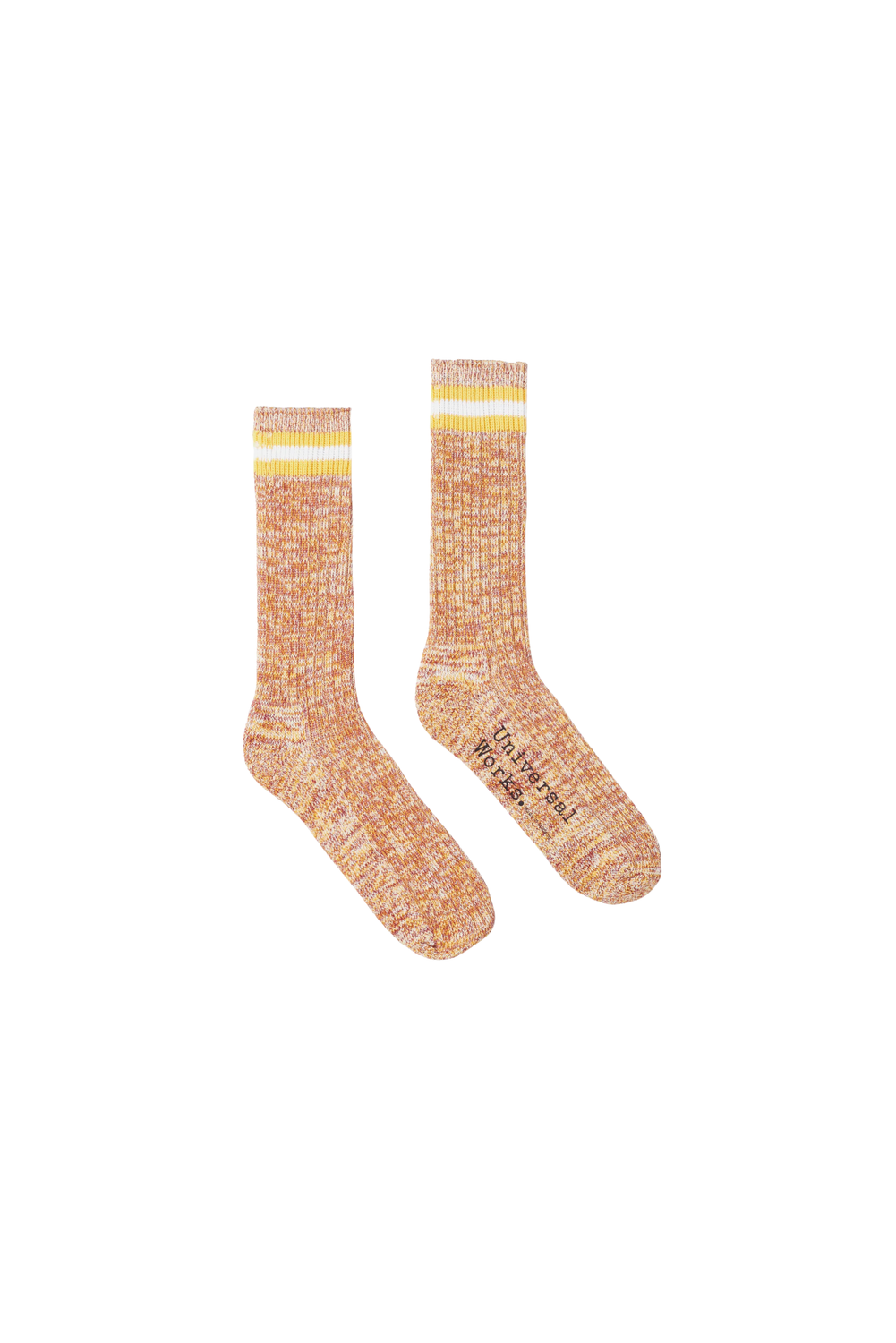 EVERYDAY STRIPE YELLOW Socks by Universal Work