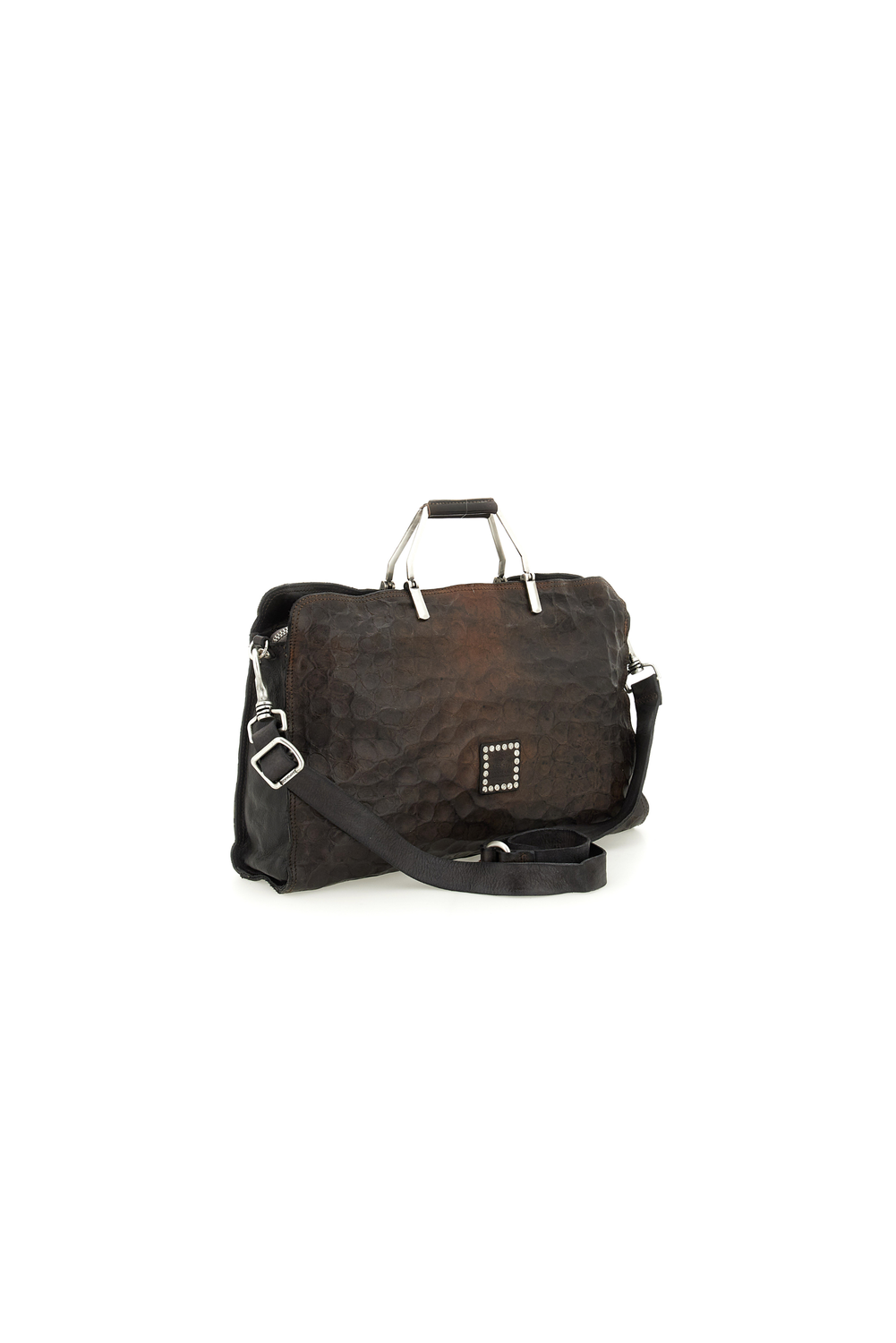 GIUDITTA L CROCODILE handle bag by Campomaggi