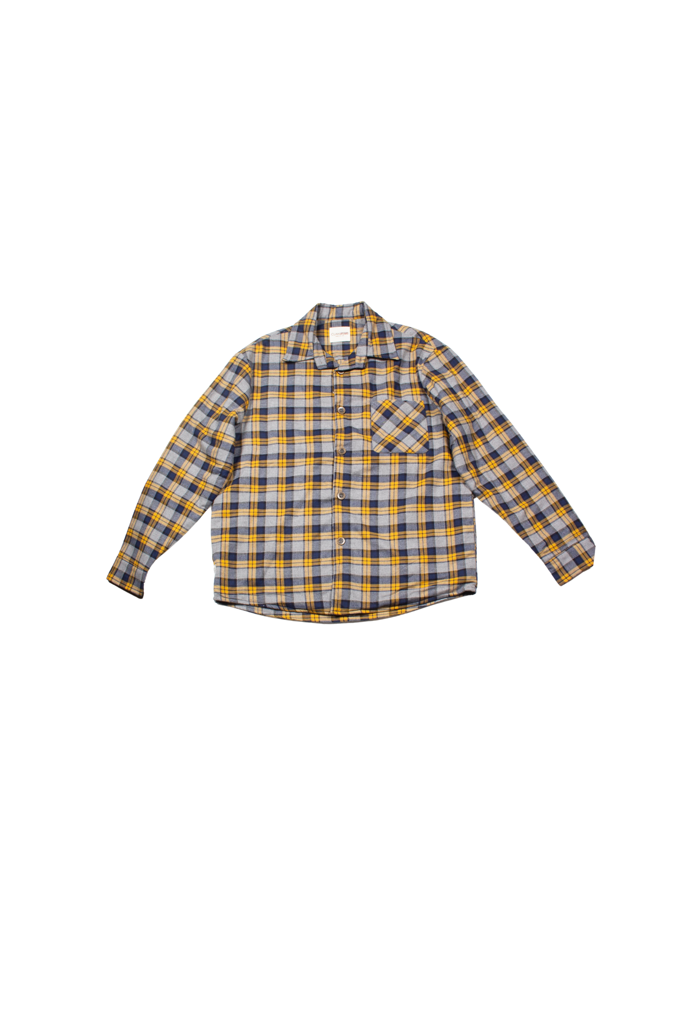 FUMI WOOL C/GIALLO Shirt by Clan Upstairs Private Label