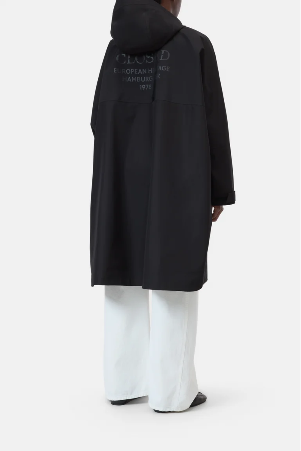 HOODED OVERSIZED Raincoat by Closed