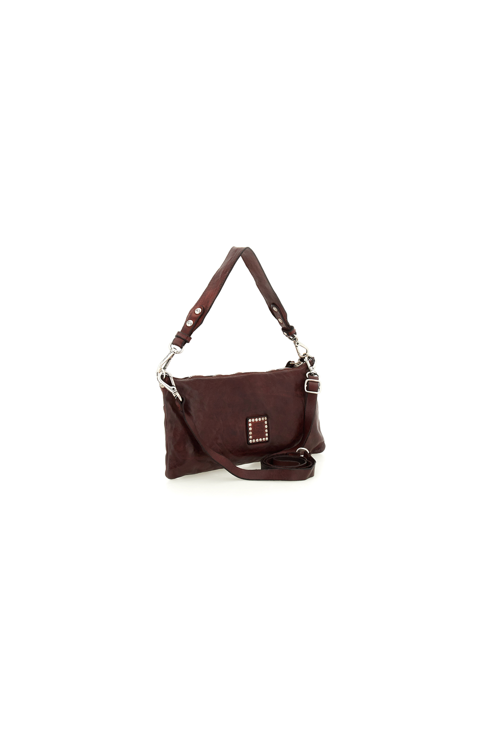 OTTAVIA BURGUNDY UTILITY shoulder bag by Campomaggi