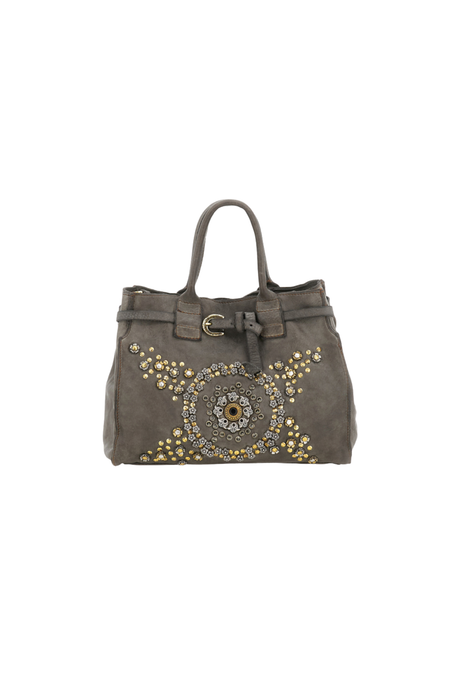 ROSSELLA CEMENTO Shopping Bag by Campomaggi
