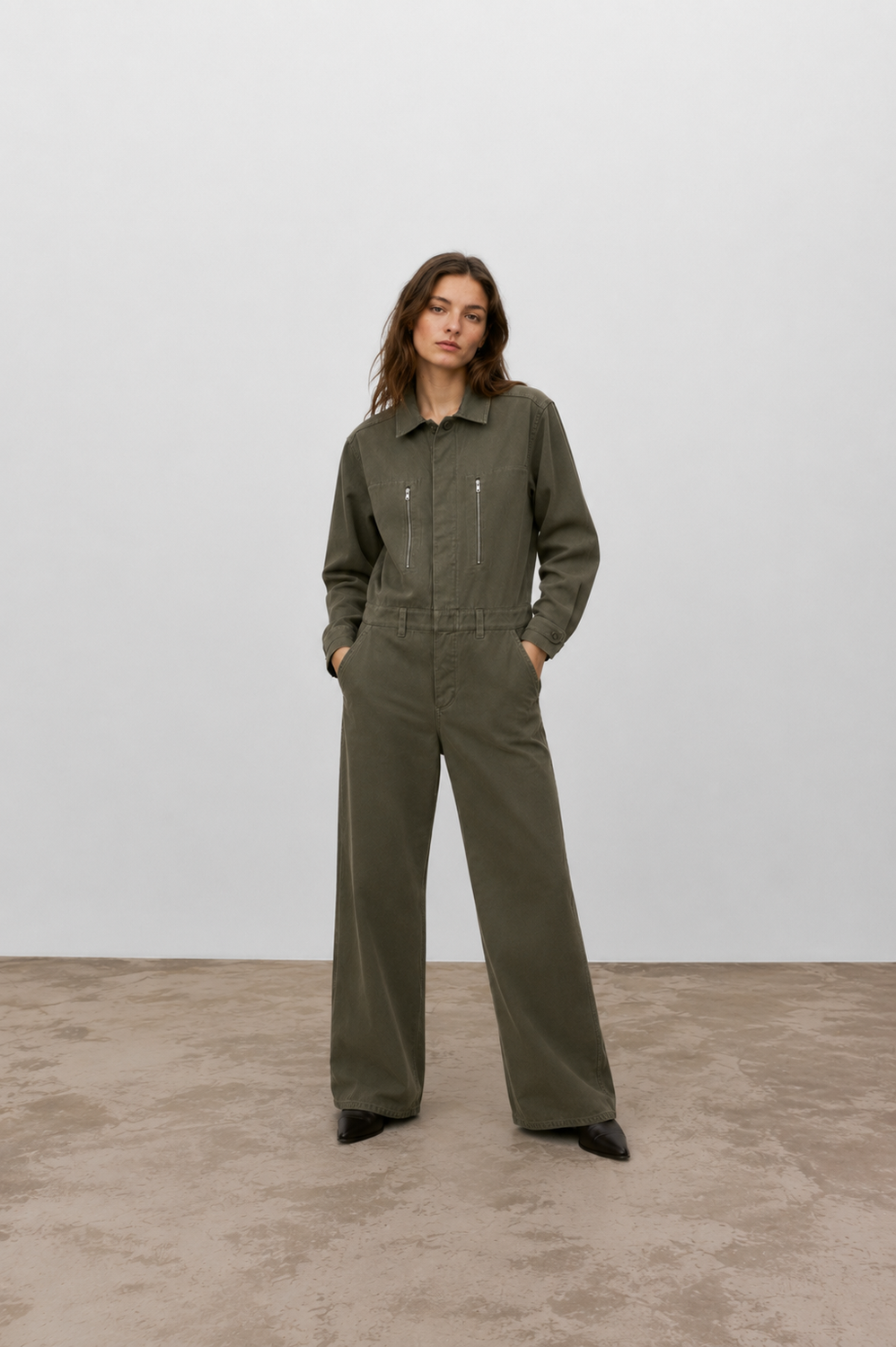 JUMPSUIT AIKO VERDE by Clan Upstairs Private Label