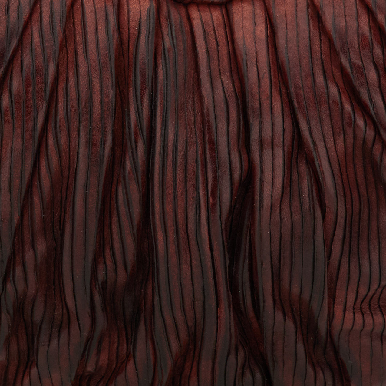 LUNA XS BURGUNDY PLEATED shoulder bag by Campomaggi