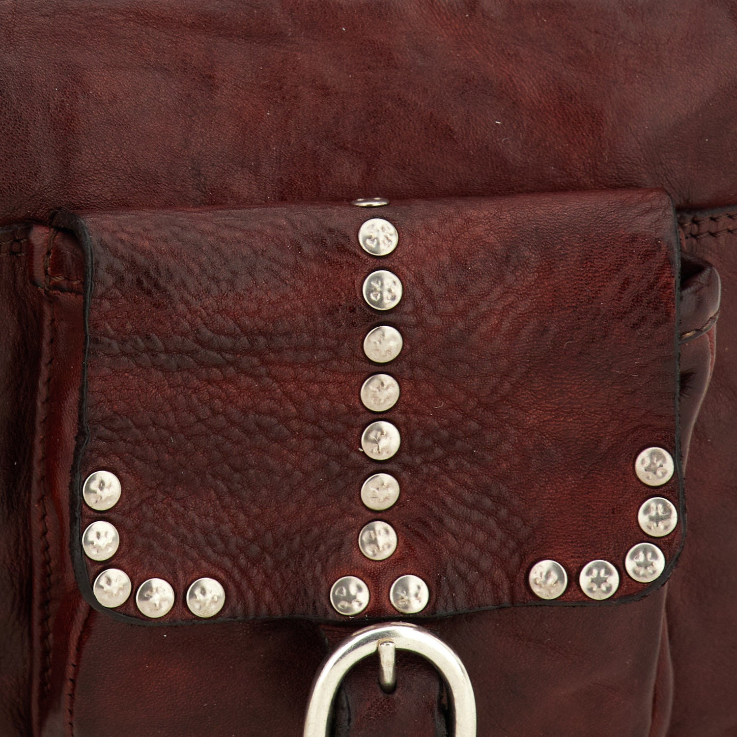 OTTAVIA BURGUNDY UTILITY shoulder bag by Campomaggi