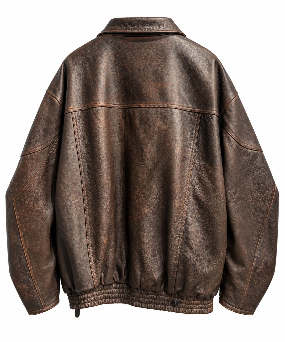 MEXI LEATHER BOMBER by Clan Upstairs Private Label