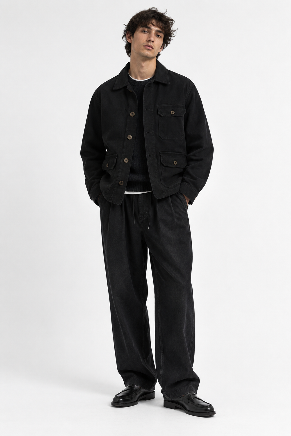 OSAKA NERO Jacket by Clan Upstairs Private Label