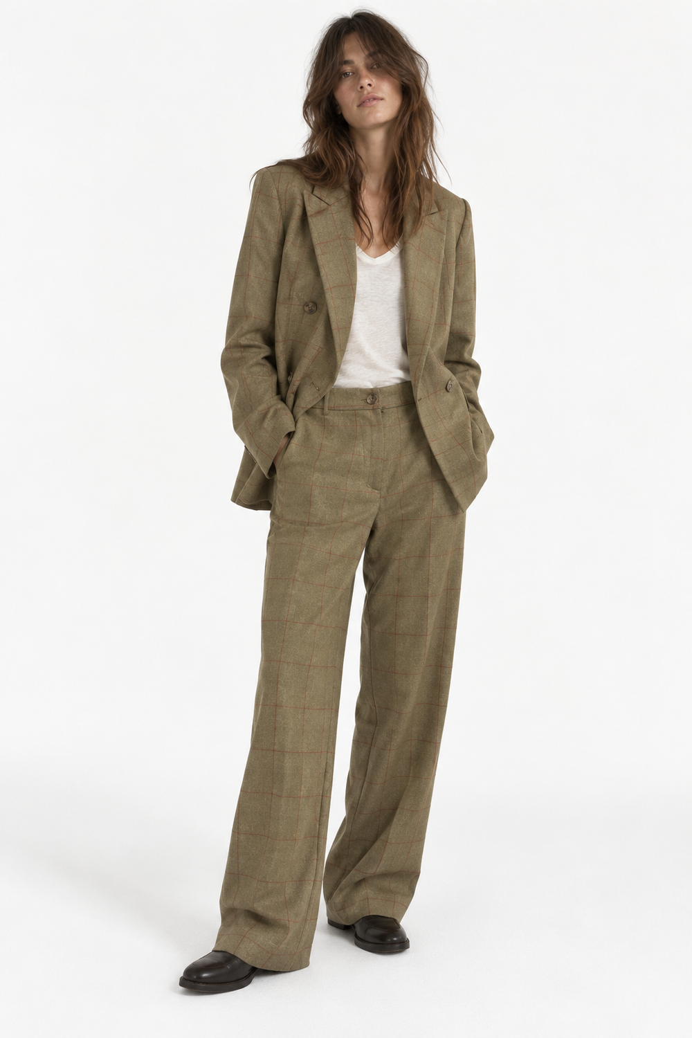 AMELIA DOUBLE-BREASTED BLAZER by Clan Upstairs Private Label