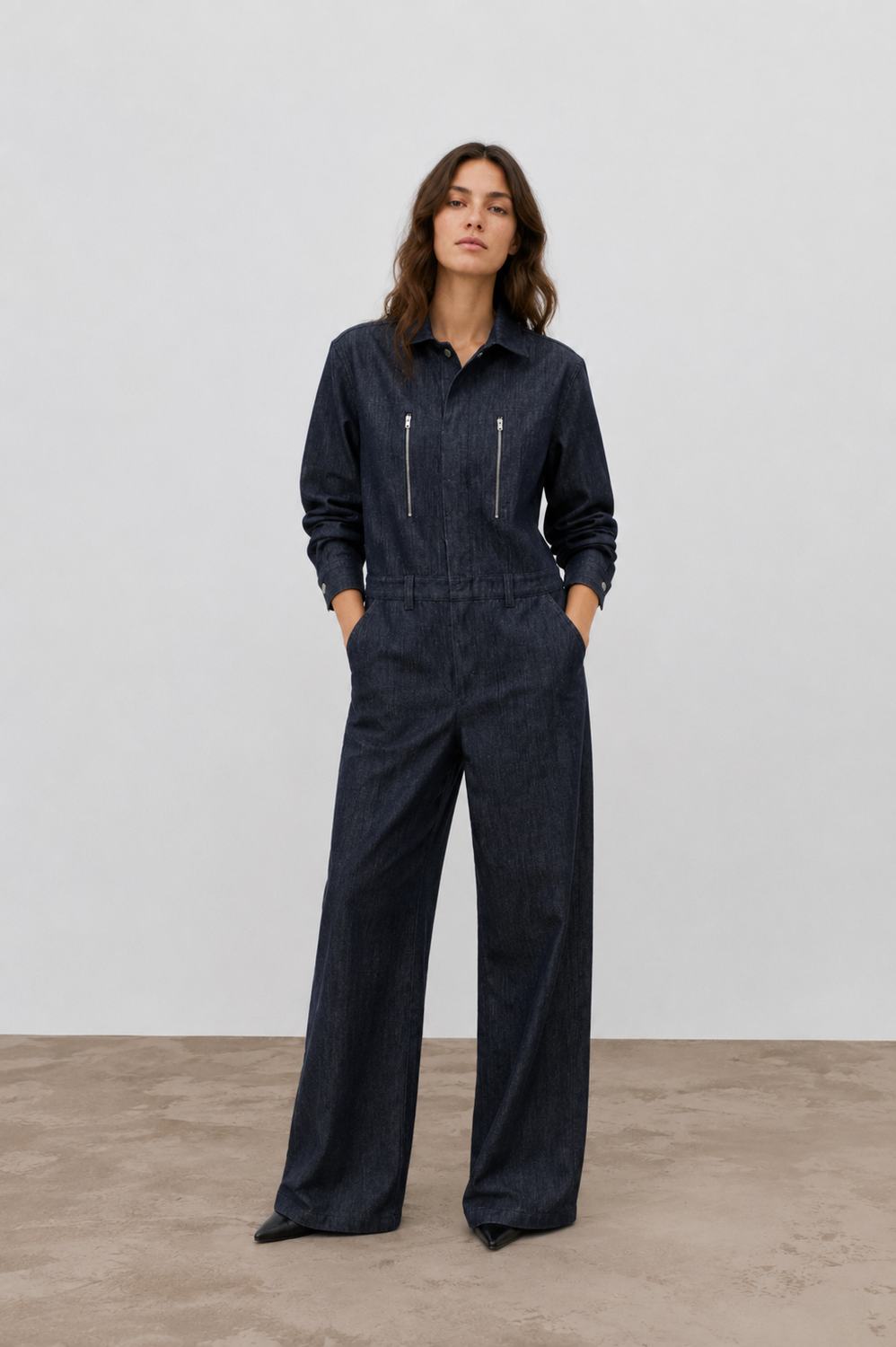 JUMPSUIT AIKO DENIM by Clan Upstairs Private Label
