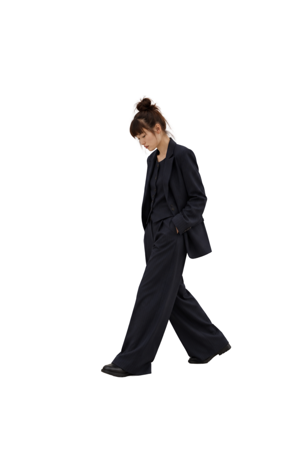 CHRISTIE PINSTRIPE BLAZER by Clan Upstairs Private Label