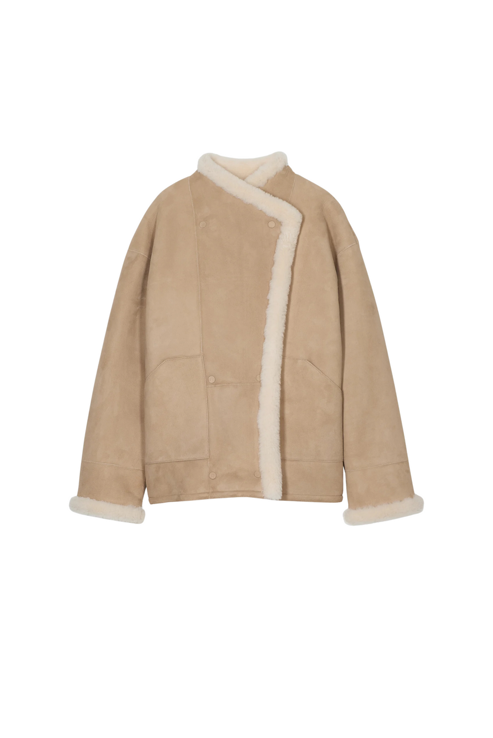 OVERSIZED SHEARLING JACKET by CLOSED