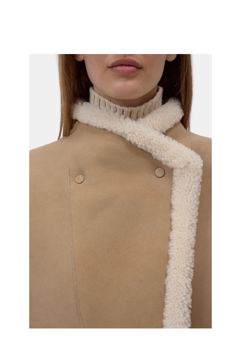 OVERSIZED SHEARLING JACKET by CLOSED
