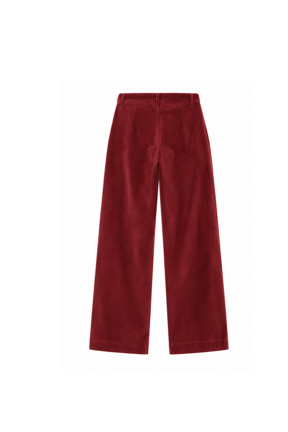 KLELIA CORDUROY BORDEAUX Trousers by Clan Upstairs Private Label