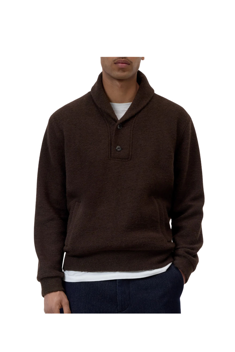 WOOL-FLEECE SWEATSHIRT by CLOSED
