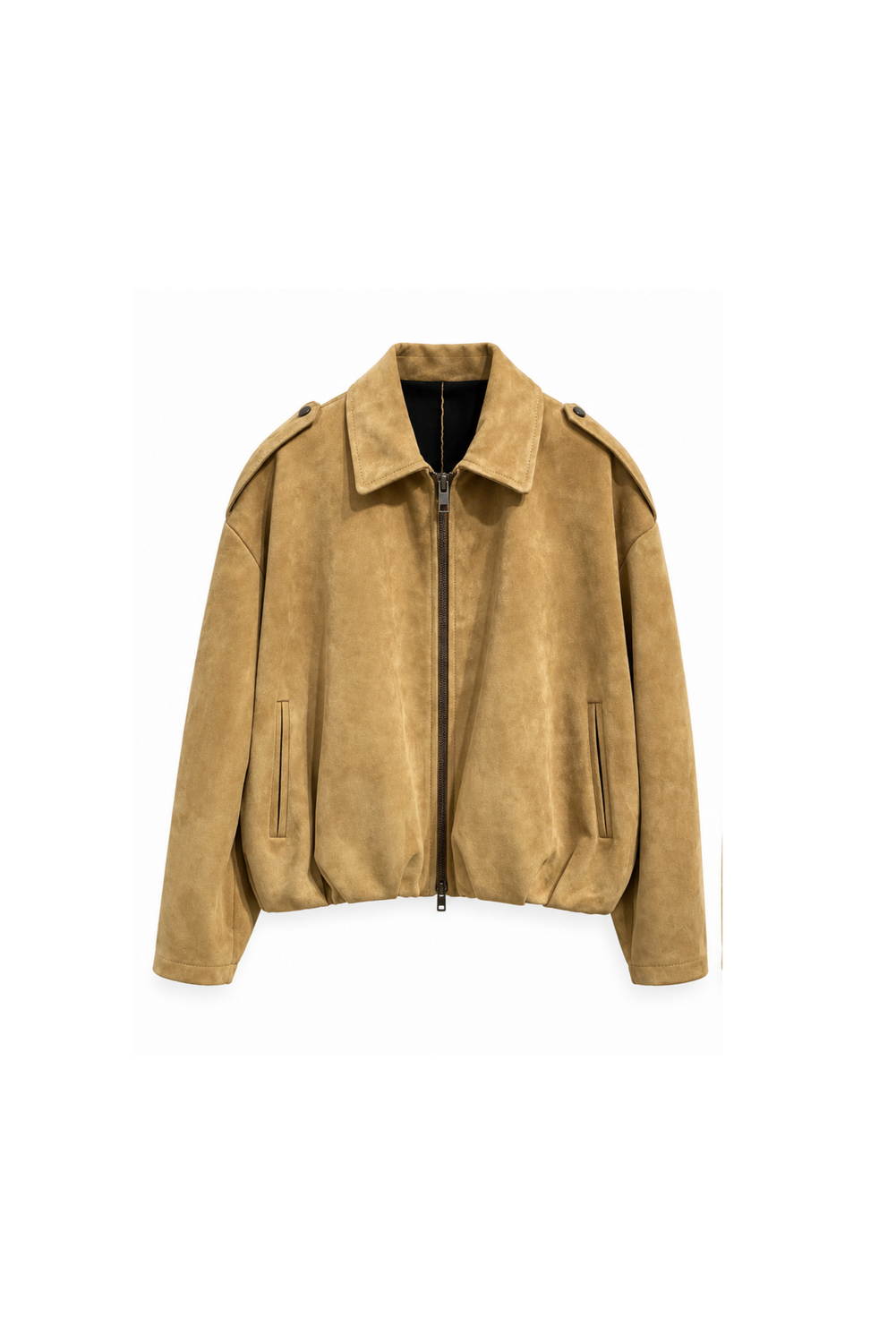 SUEDE JACKET by CLAN UPSTAIRS