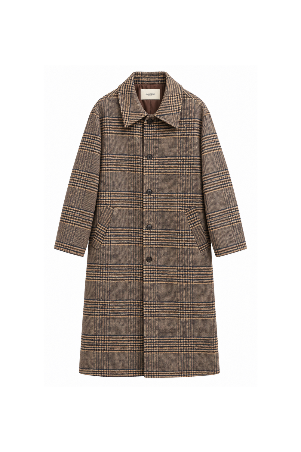 SEBASTIEN COAT BY CLAN UPSTAIRS PRIVATE LABEL