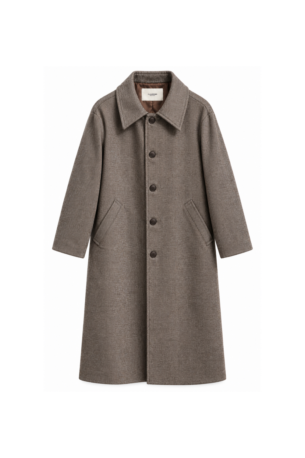SEBASTIEN COAT BY CLAN UPSTAIRS PRIVATE LABEL