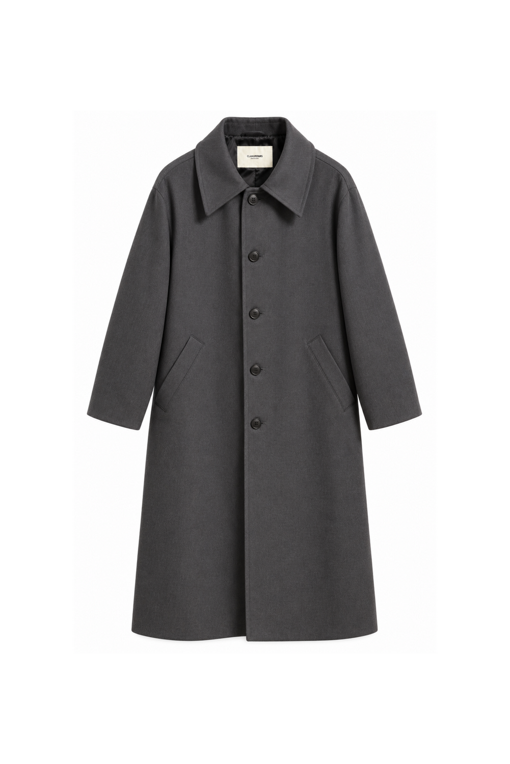 SEBASTIEN COAT BY CLAN UPSTAIRS PRIVATE LABEL