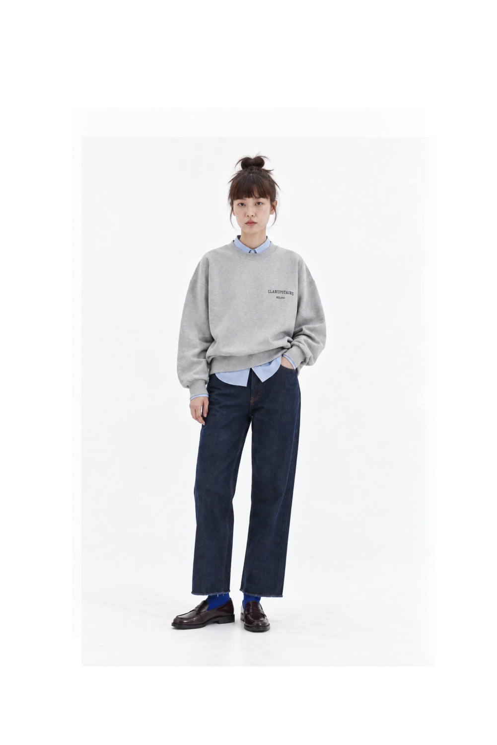 KEROS GRIGIO Sweatshirt by Clan Upstairs Private Label