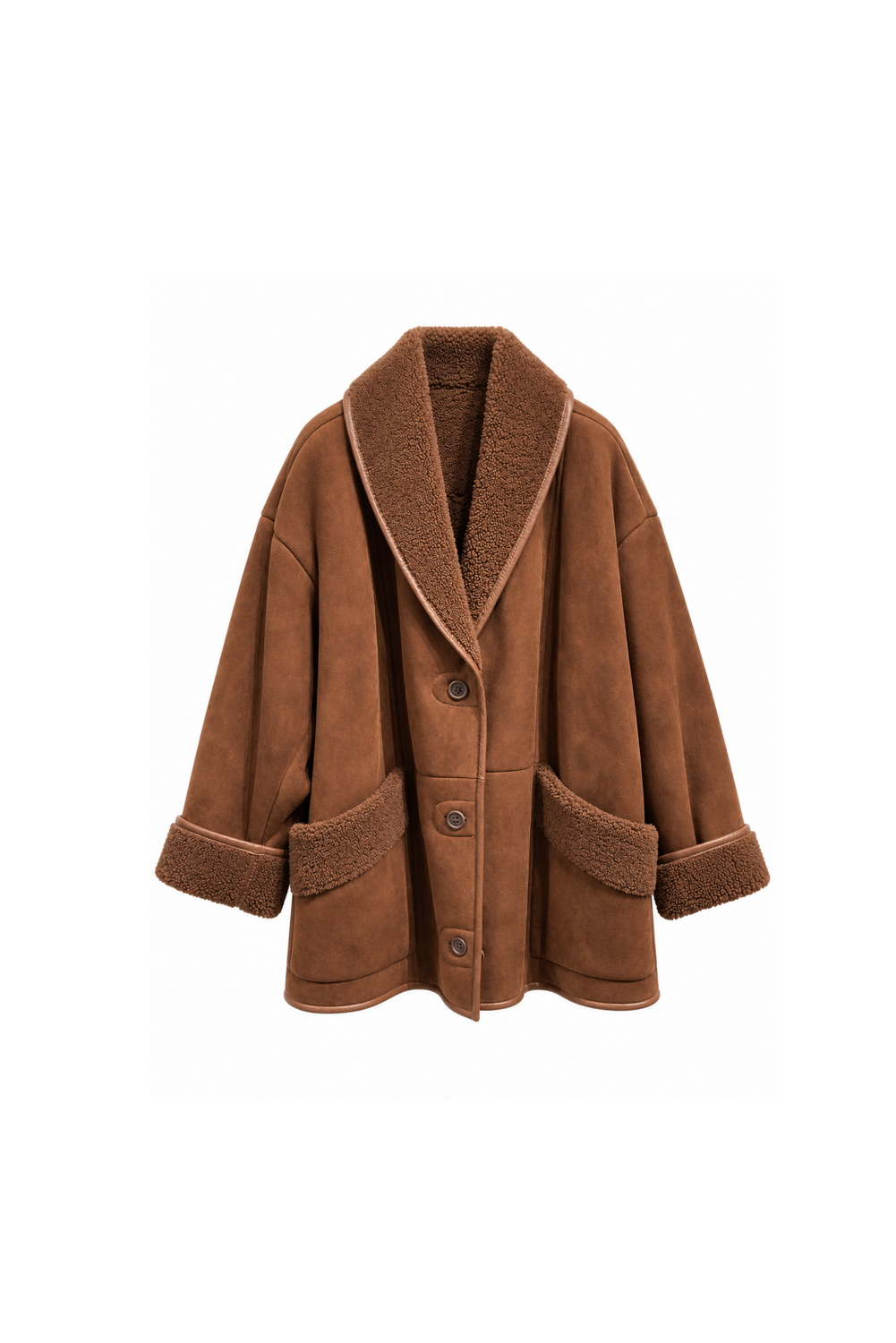 MEXI SHEARLING COAT by Clan Upstairs Private Label