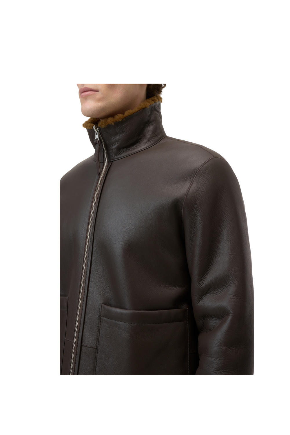 REVERSIBLE SHEARLING JACKET by CLOSED
