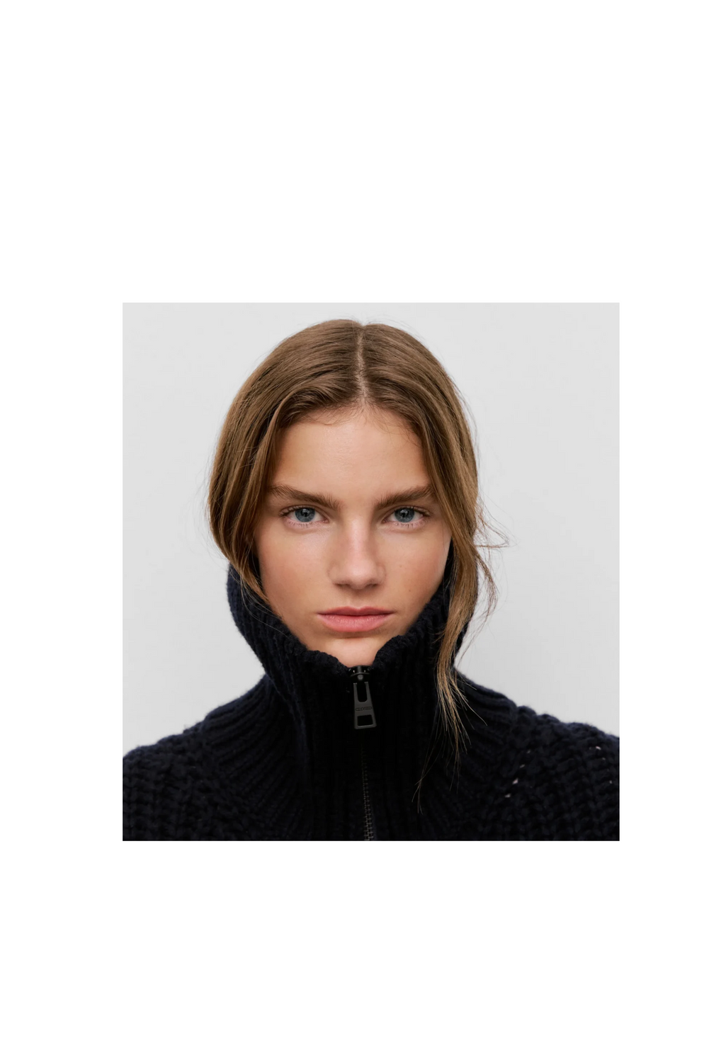 RIBBED TURTLENECK SWEATER by CLOSED