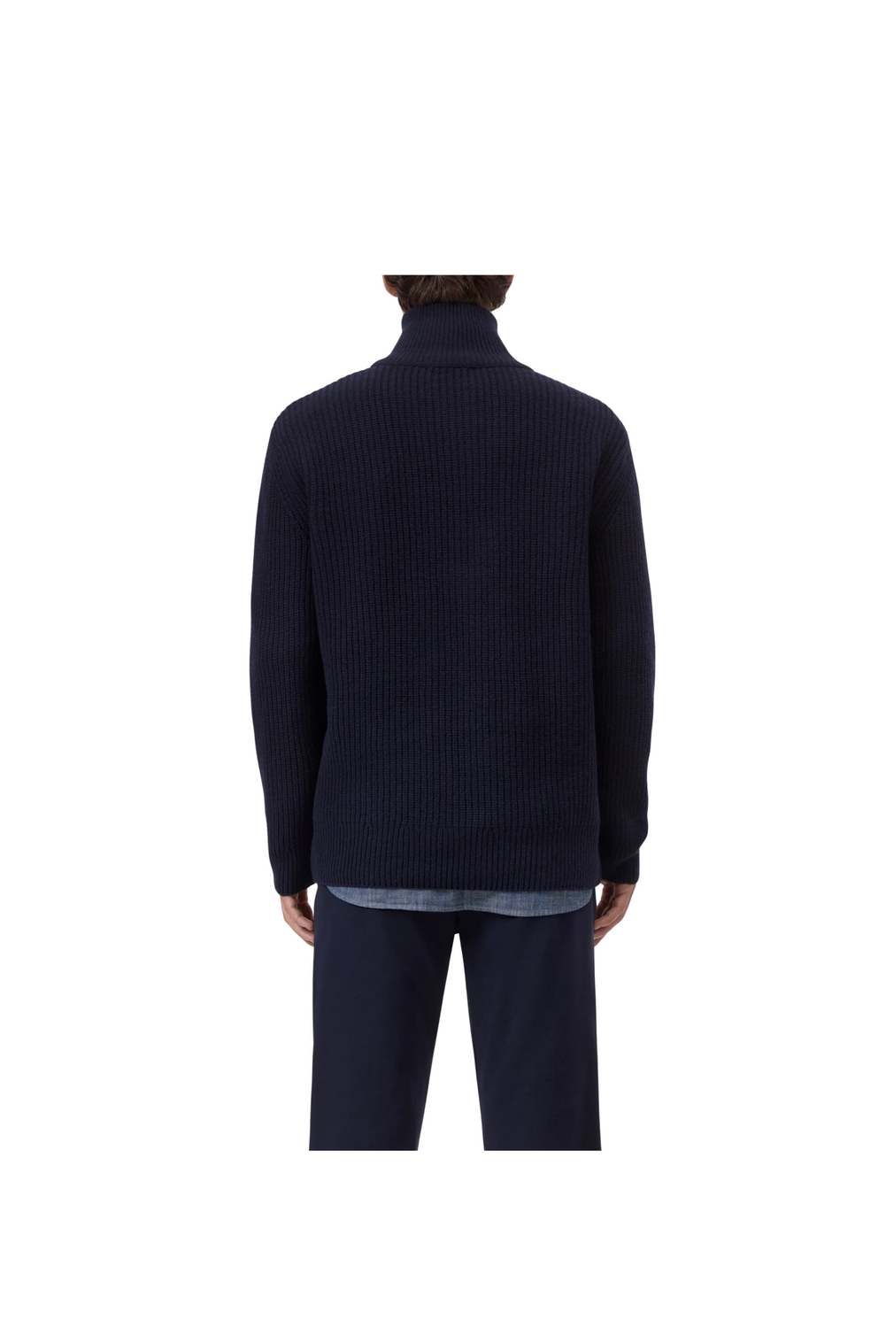 ZIP TURTLENECK SWEATER by CLOSED