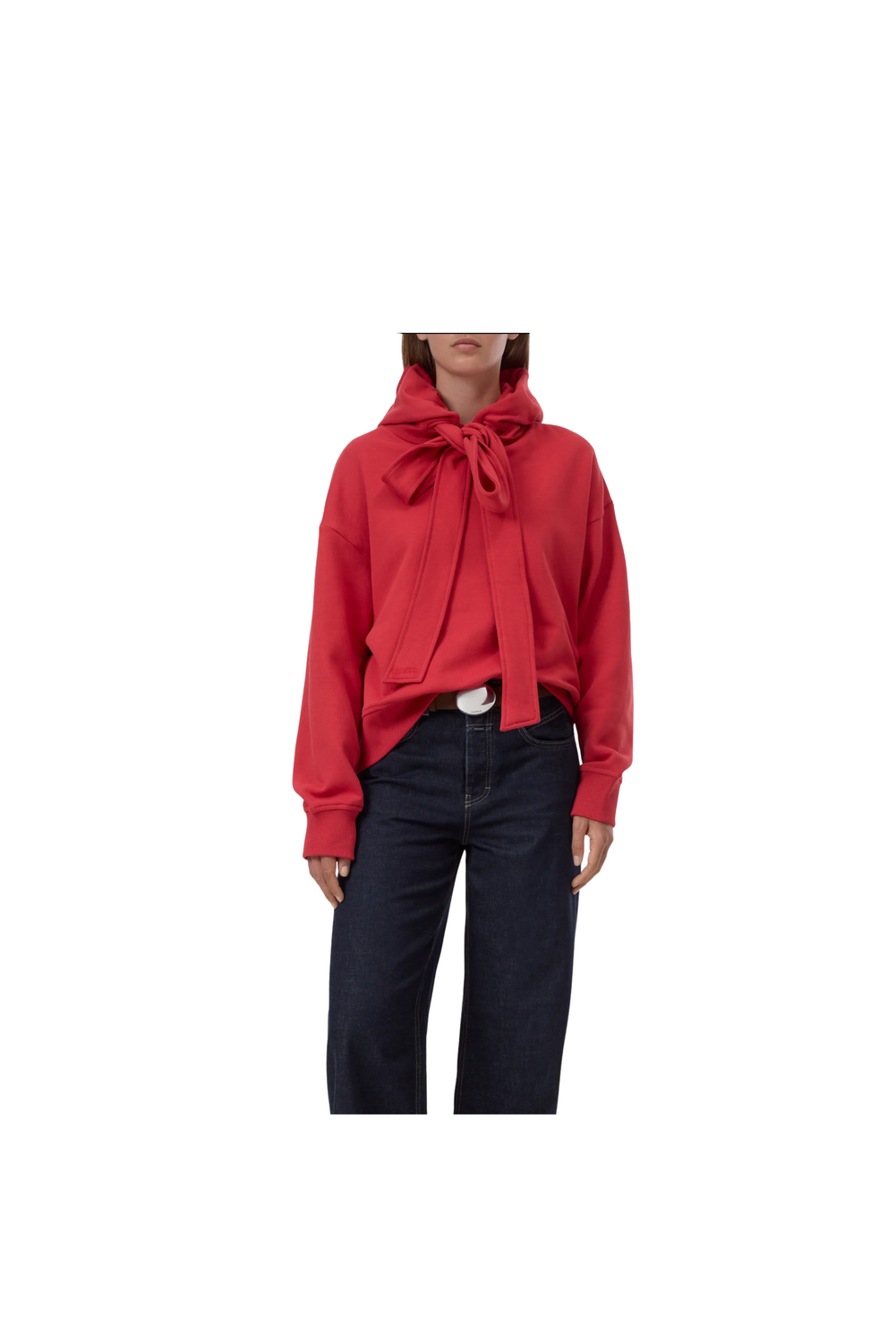 BOW-DETAIL HOODIE by CLOSED