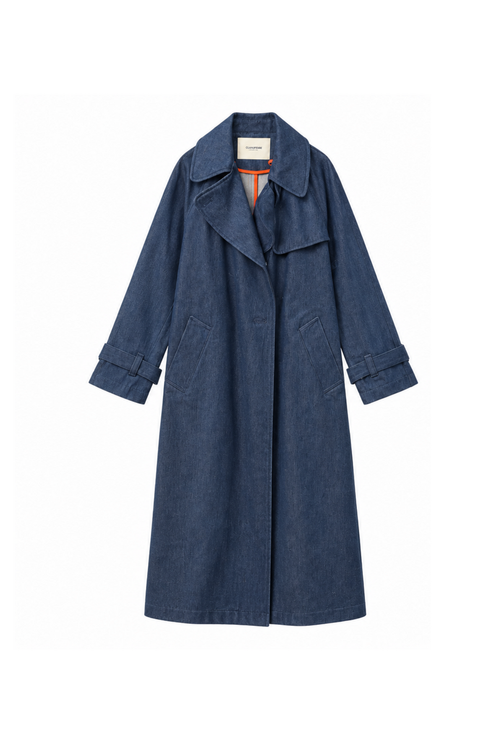 SUSAN DENIM TRENCH by Clan Upstairs Private Label