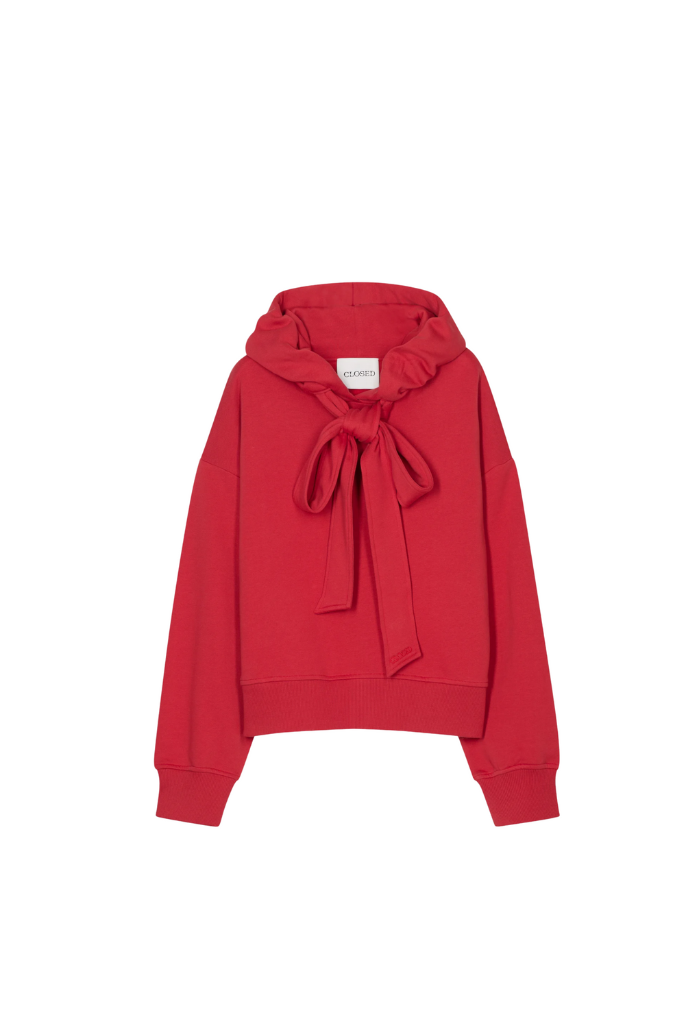 BOW-DETAIL HOODIE by CLOSED