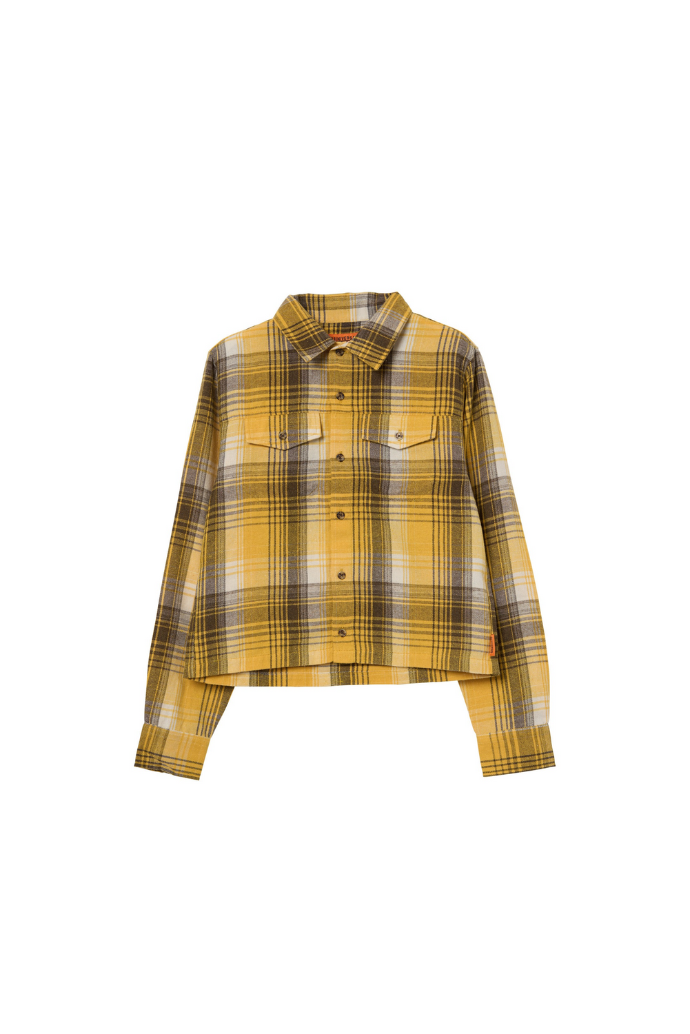 CROPPED CHECK SHIRT by UNIVERSAL OVERALL