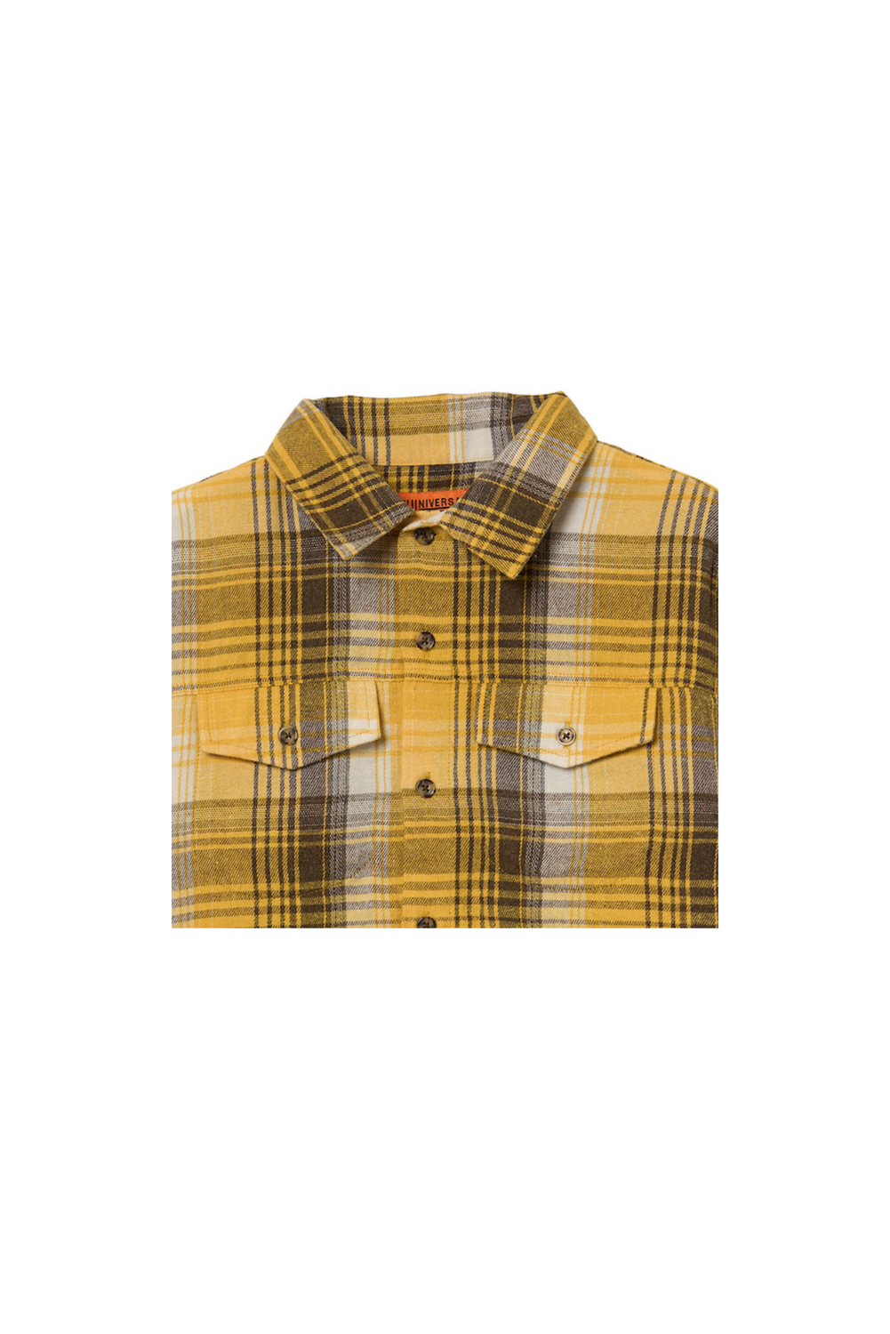 CROPPED CHECK SHIRT by UNIVERSAL OVERALL