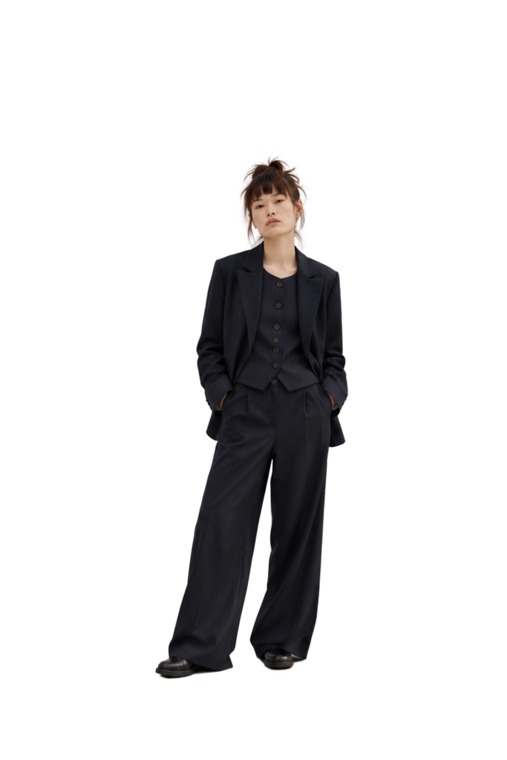 PERFECT PINSTRIPE TROUSERS by Clan Upstairs Private Label
