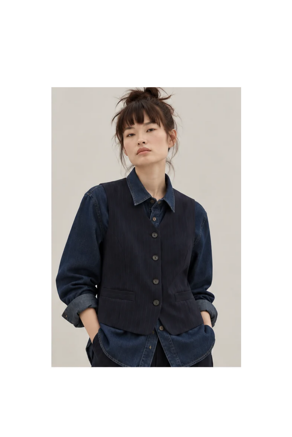 JASMINE GILET by Clan Upstairs Private Label