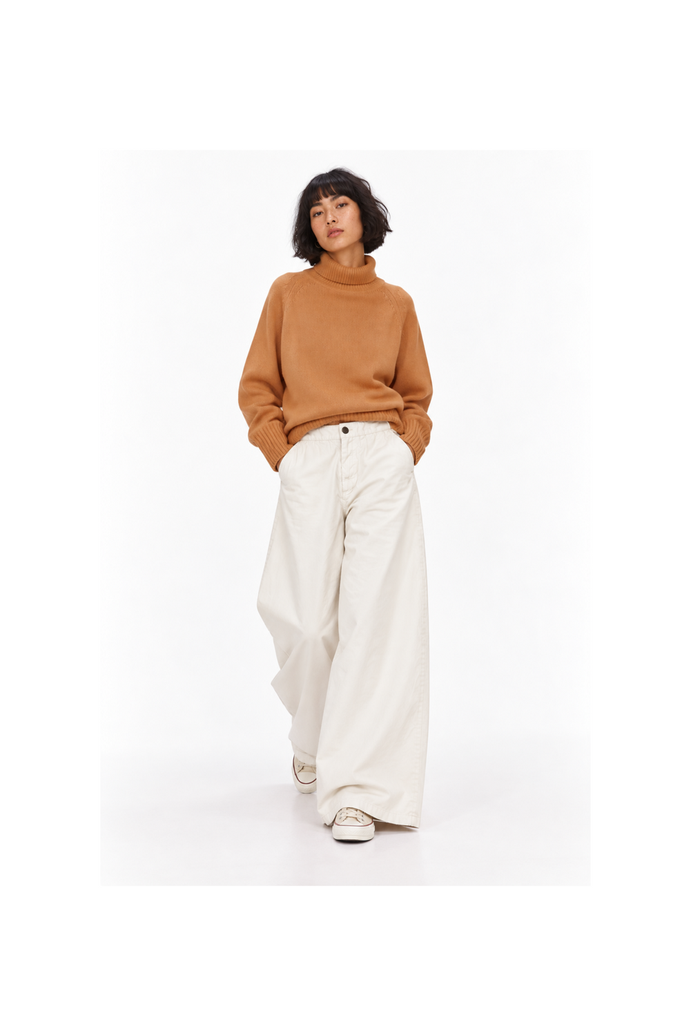 CAROL CORDUROY BIANCO Trousers by Clan Upstairs Private Label