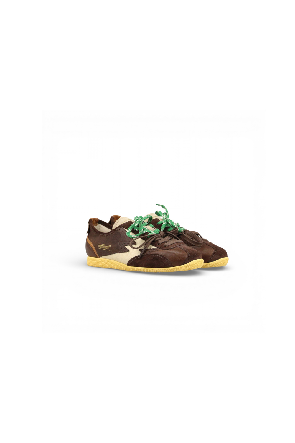 CLUB BROWN SNEAKERS by MOACONCEPT