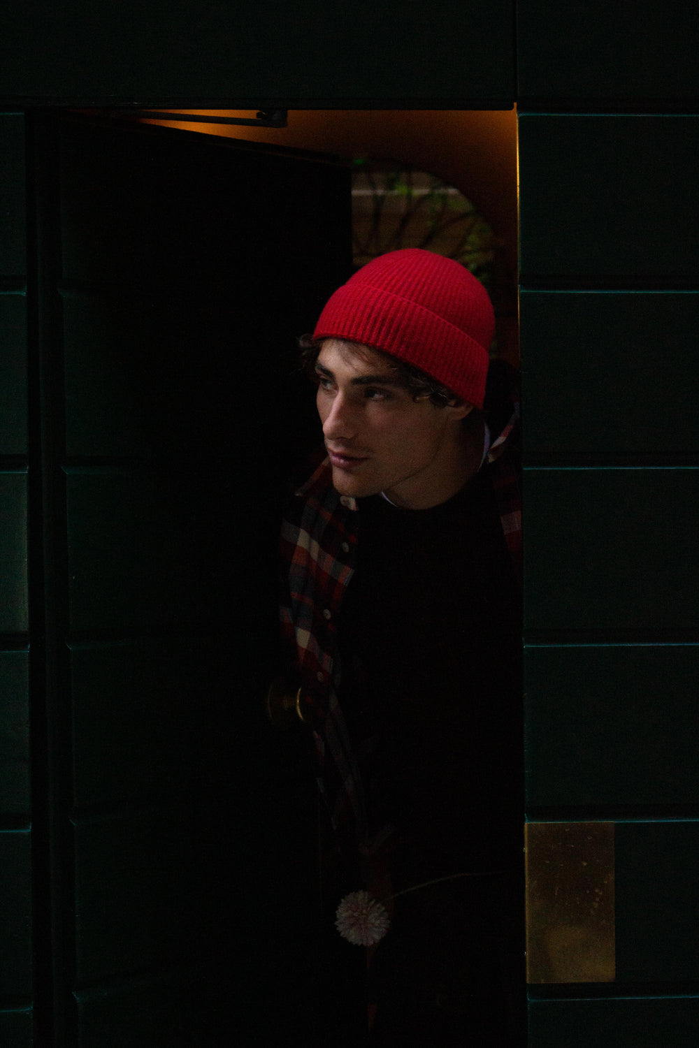 WOOL RED Beanie by Clan Upstairs Private Label