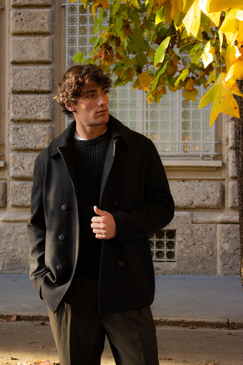 PICOT TAKA ANTRACITE Jacket by Clan Upstairs Private Label