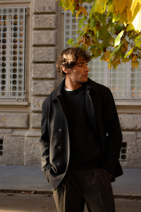 PICOT TAKA ANTRACITE Jacket by Clan Upstairs Private Label