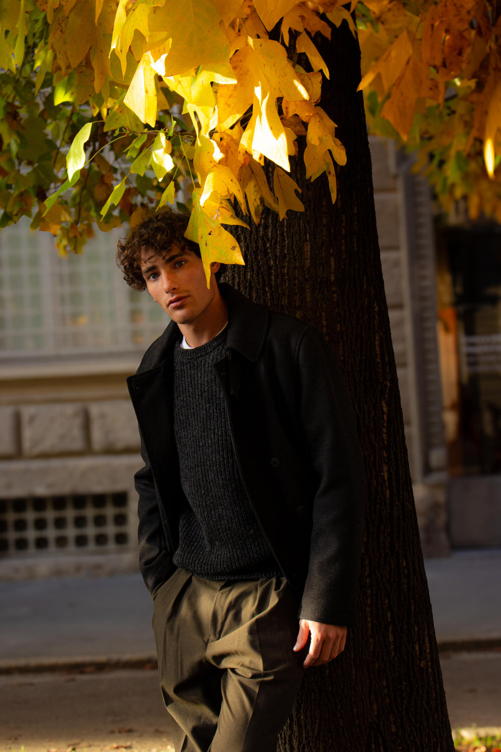 MAGLIA W112GM5 ANTRACITE Sweater by Clan Upstairs Private Label