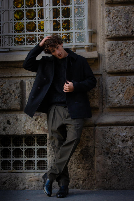 NEBARI MILITARE Trousers by Clan Upstairs Private Label