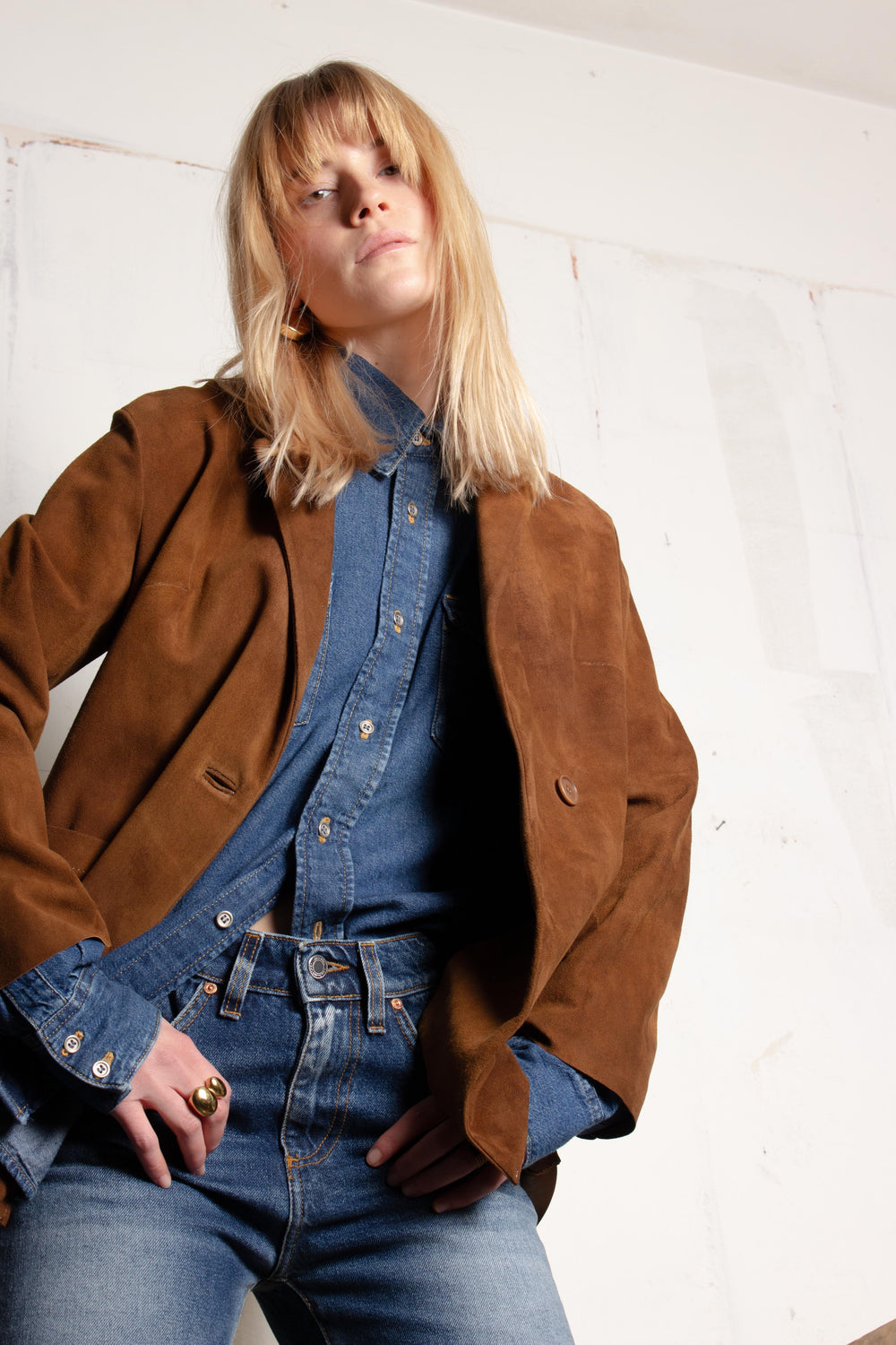 VAGE CAMEL Blazer by Clan Upstairs Private Label