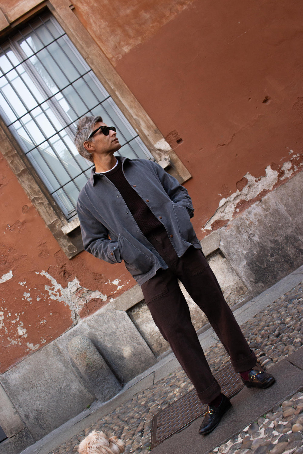 EMIL DENIM CIOCCOLATO Trousers by Clan Upstairs Private Label