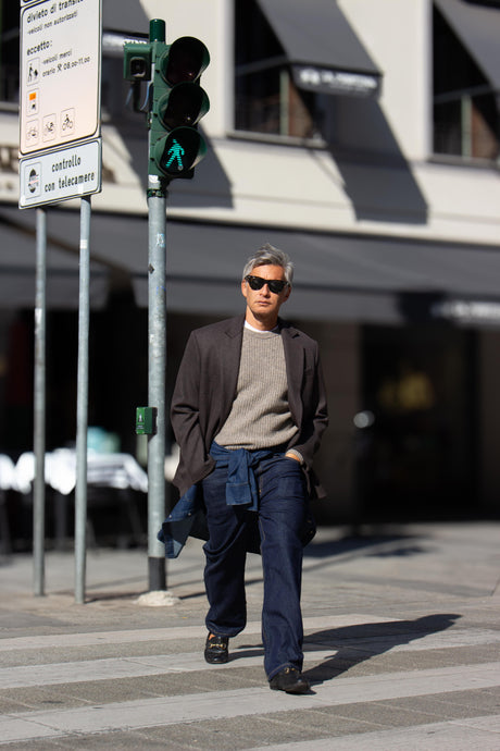 MAGLIA W112GM5 GREY Sweater by Clan Upstairs Private Label