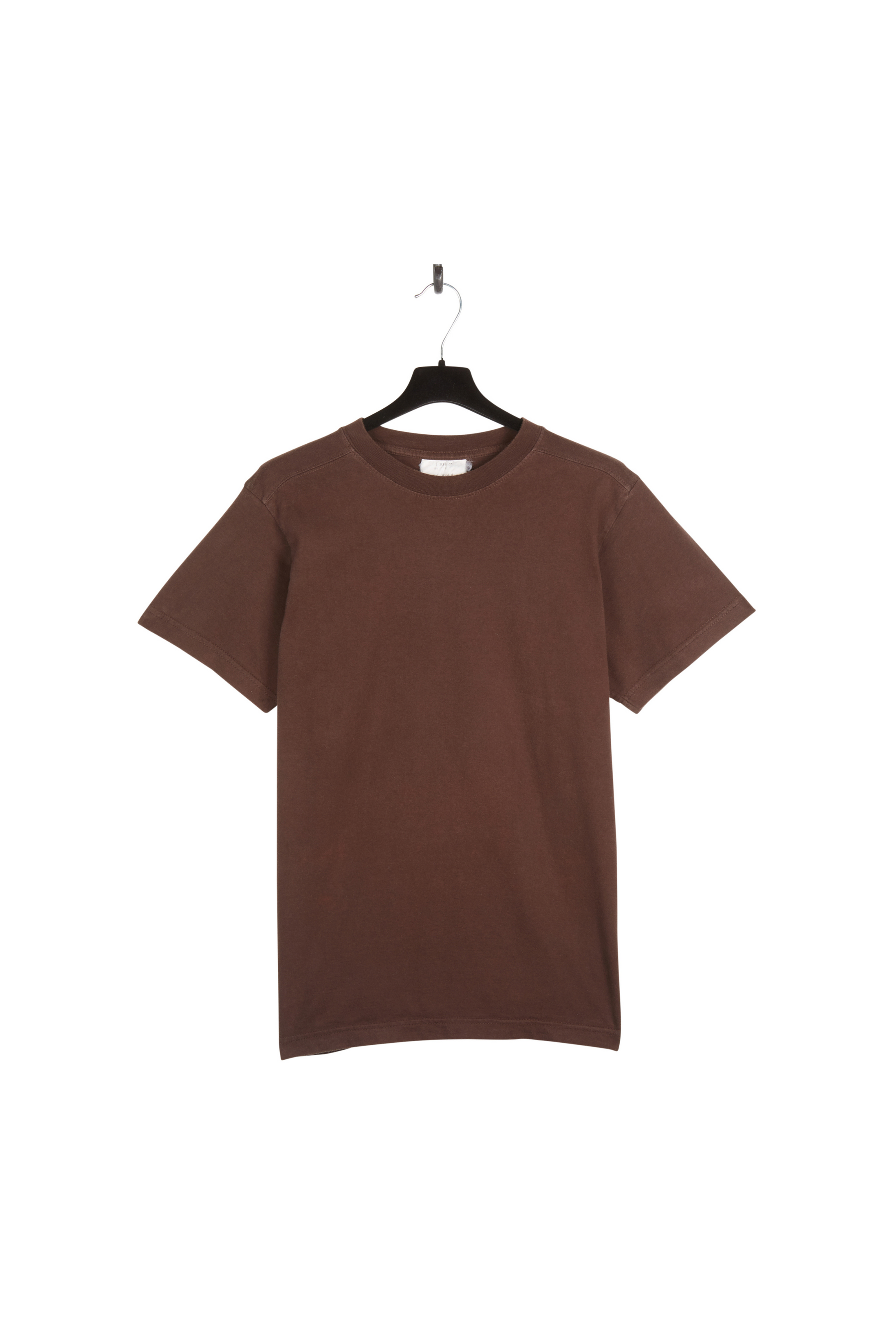 Brown Vintage Cotton T-shirt Clan Upstairs