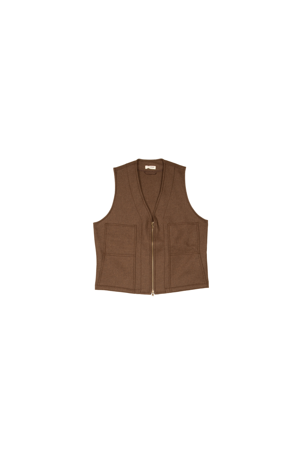 Gilet zip by Clan Upstairs Private Label