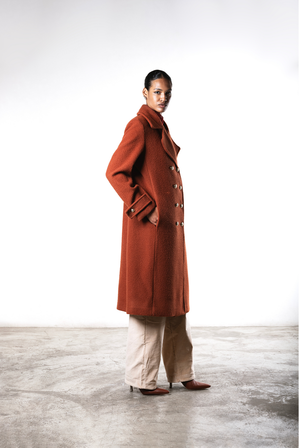 Coat by Clan Upstairs Private Label