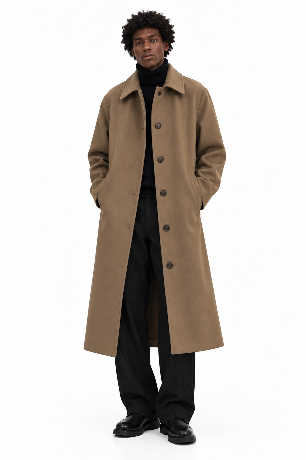 SEBASTIEN COAT BY CLAN UPSTAIRS PRIVATE LABEL
