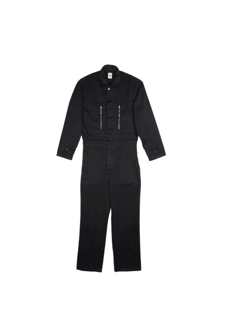AIKO TWILL JAPAN BLACK Jumpsuit by Clan Upstairs Private Label
